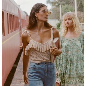 Spell Folk Song Willow Frill Cami